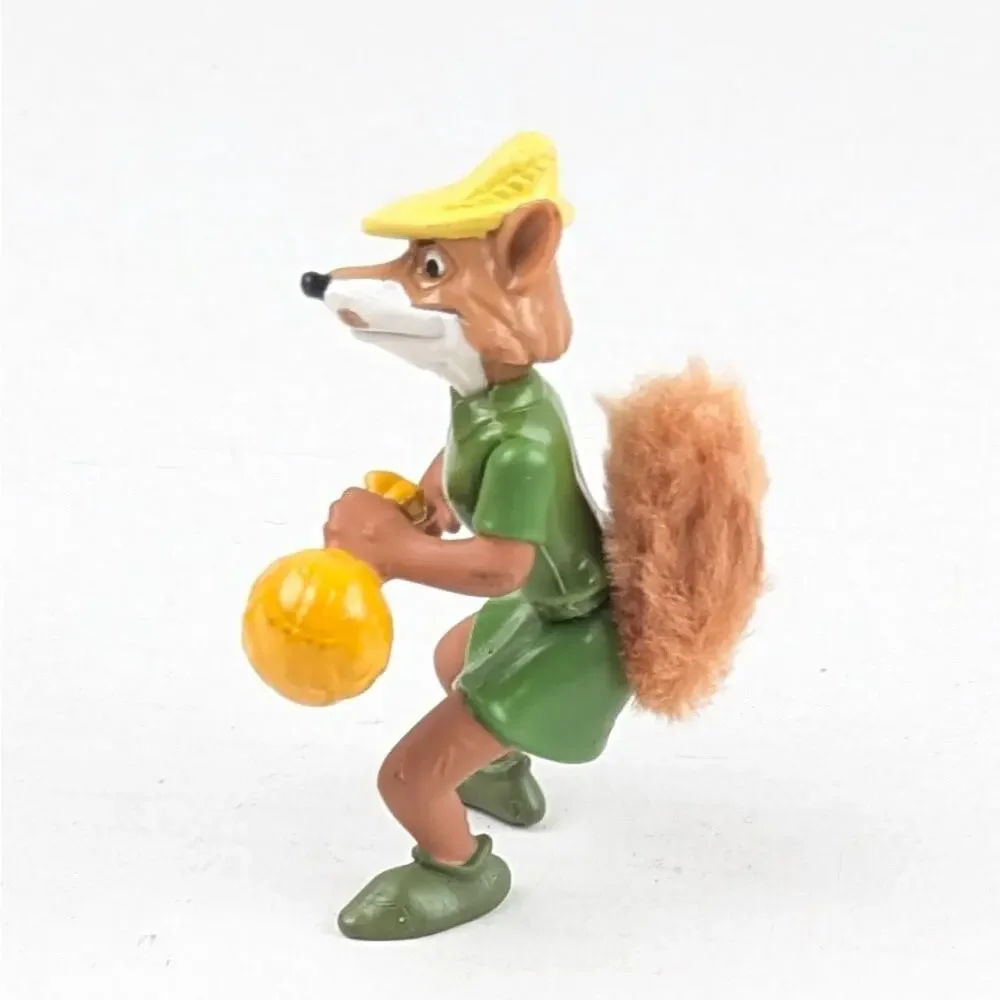 1995 McDonalds Disney Robin Hood Happy Meal Toy Figure Fuzzy Tail